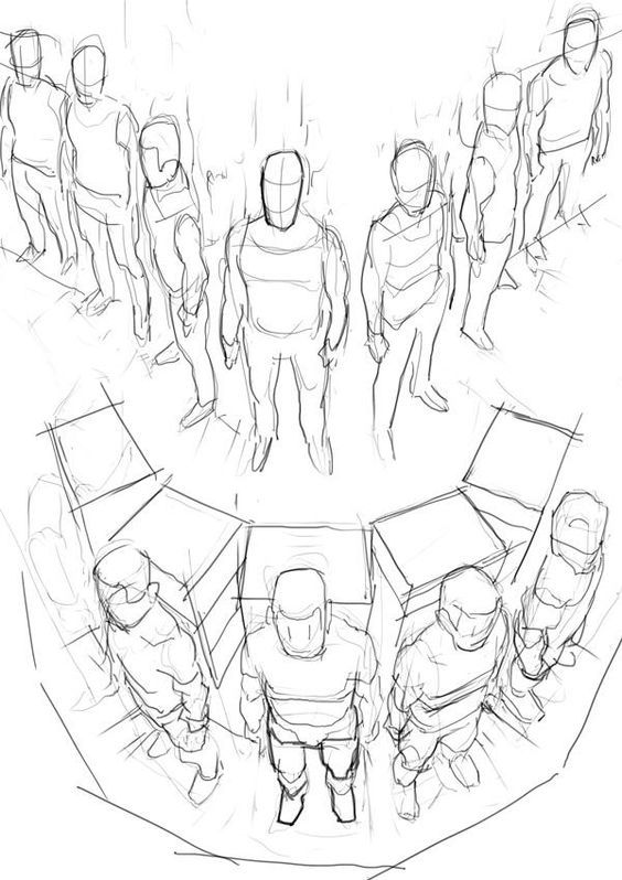 anatoref:  People in PerspectiveTop ImageRow 2, 3, &amp; 4Bottom Image, by 