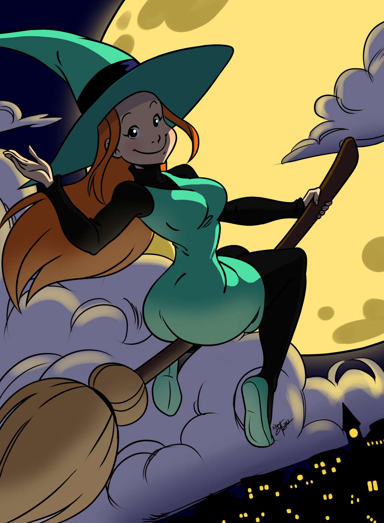 aeolus06: Mel’s Night Flight   Melusine goes for a little joy ride. It’s been