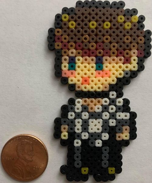 Any BTS fans out there? These mini bead sprites are based off sprites created by Possesen - #bts #v 