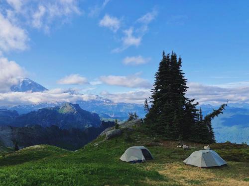 camping hiking