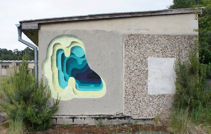 mymodernmet:  Since 2009, German street artist 1010 has been creating these mysterious,