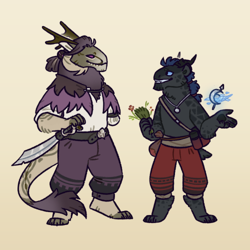 tundra day??? tundra day yes????the one on the left is jelaal, my progen, and the one on the right i