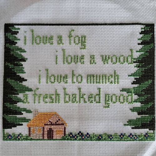 braincheese:Finished! Now to wash/iron/frame/etc. From @shitpostsampler
