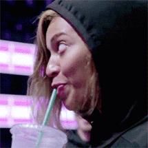 pinkmanjesse:  benepla:  “yikes” is the word equivalent of quickly turning away from a messy situation while raising your eyebrows and taking a sip of your drink  