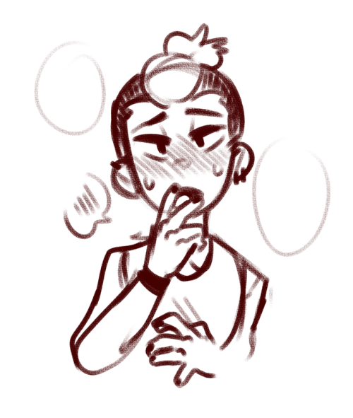 I saw an ask about oral fixation but wasn’t really sure how to work with it but I ran with it anyway