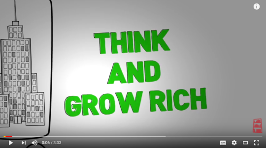 THINK AND GROW RICH BY NAPOLEON HILL ANIMATED BOOK REVIEW - YouTube