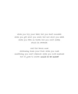  my favorite lyrics: Fix You by Coldplay {listen} 