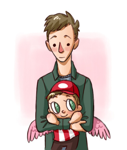 mapalap:  huntersathogwarts:  I hardly ever reblog fan art but this take on the Angels