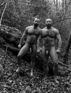 dekanuk:  dekaNuk’s archive of naked exhibitionist men   OURS DES BOIS 