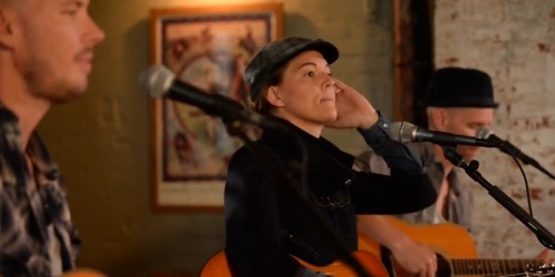Back Porch Session: Brandi Carlile:The singer-songwriter and her band bring their harmony-rich sound