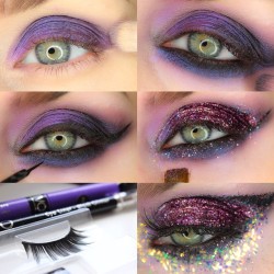 karlapowellmua: Black Magic Tears This Halloween I am brining you budget make-up looks using VIVO Cosmetics. Instead of focusing on the dark looks this Halloween I wanted to try something fun, sparkly with a hint of dark magic! A look that glimmers with