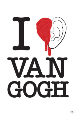 artagainstsociety:  I love Van Gogh by Phil Jones