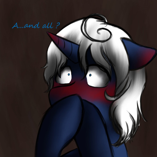 ask-poison-joke:  I’m ‘kayyyy……………………………………. Mod : thanks http://pet-pony-whiplash.tumblr.com/ for your lovely picture ^x^   X3