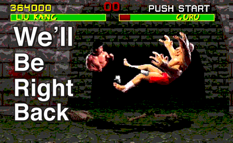 grooveonfight: dnopls:  In the original Mortal Kombat, if you defeat the last opponent before Goro with Liu Kang, whiff Liu Kang’s fatality by performing it from fullscreen, and then keep walking forward, you can prevent Goro from appearing until you