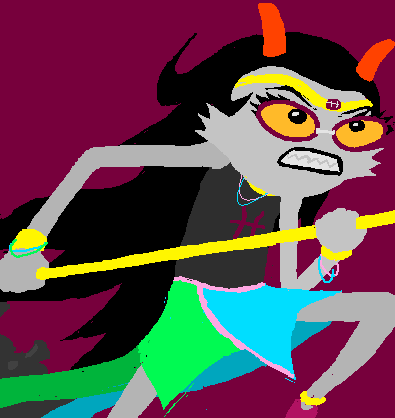 slangwang:  notice how hussie’s art style went from long gangly arms legs hair