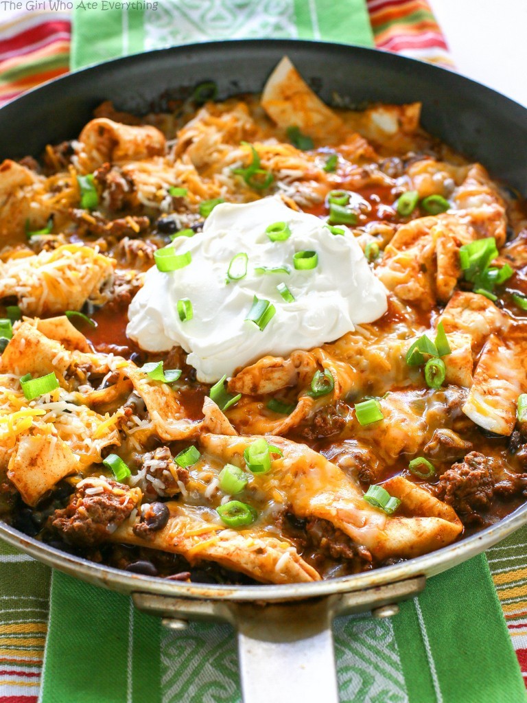 foodffs:  Easy Beef Burrito Skillet Really nice recipes. Every hour. Show me what