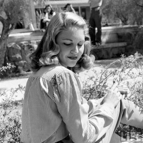 Cigarette and lizard(Peter Stackpole. 1947)