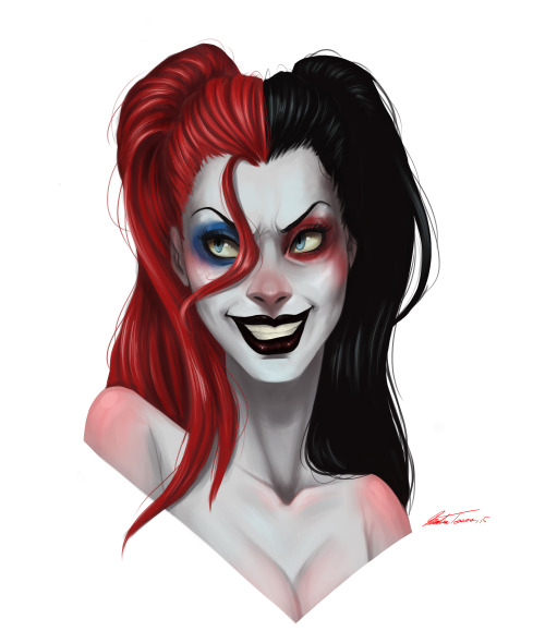 advencherus:Harley Quinn is my all time fave! I loved painting this!!!