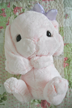 pastel-cutie:  my loppy plush came in today