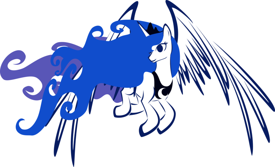 epicbroniestime:  Princess Luna by ~UP1TER