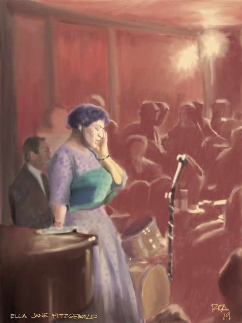 Ella Fitzgerald by Eric Roa