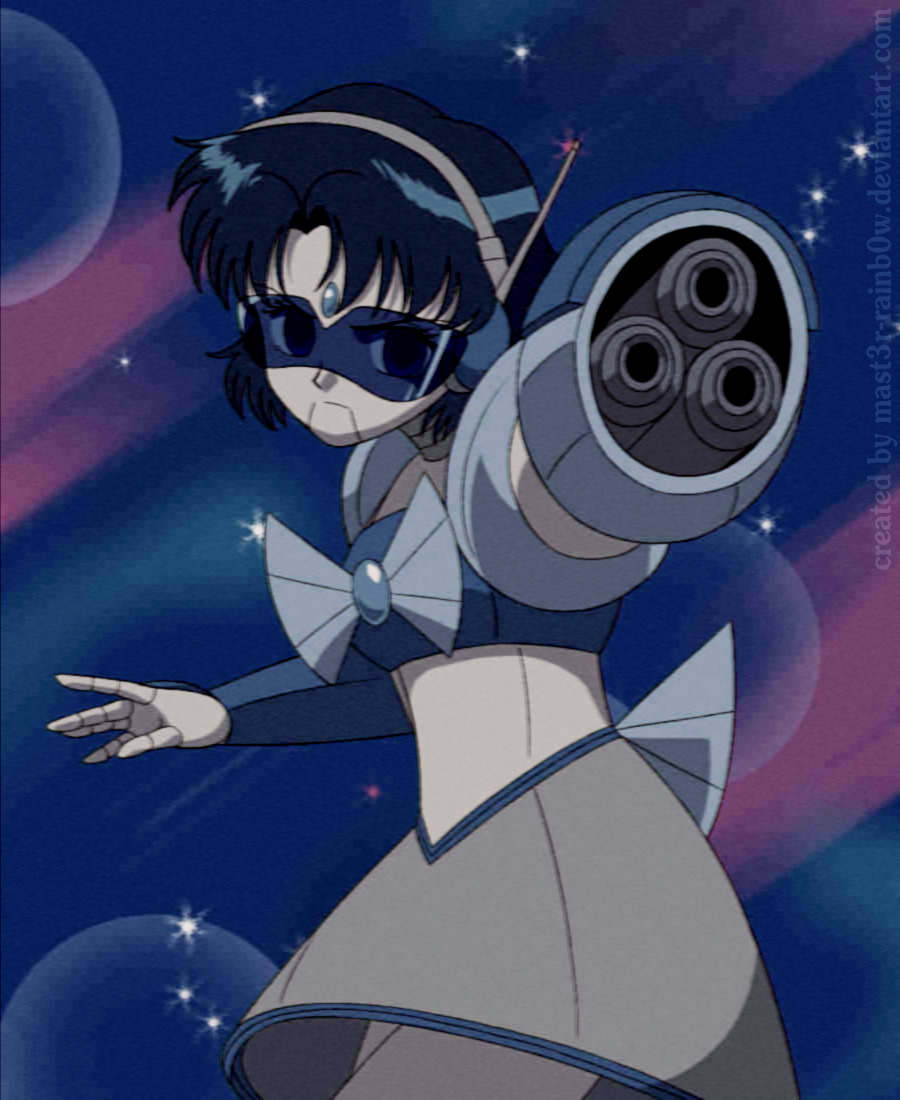 C] '90sthetic' Style: ROBOTIC Sailor Mercury - Don't Underestimate THIS Artist!