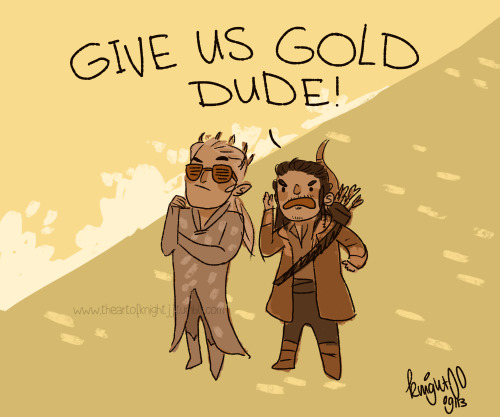 theartofknightjj:spoiler alert: Thorin is acctually Smaug.