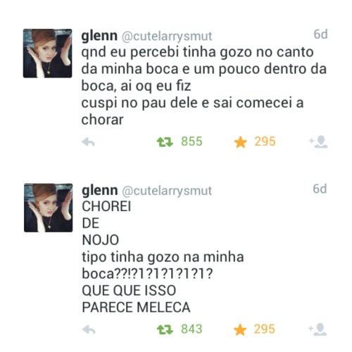 bonde-da-tigresa:  sxking:  Kkkkkkkkkkkkk que miseria.  “tô arrasando mas tô com nojo”  “Morrer fazendo boquete deve ser legal ”