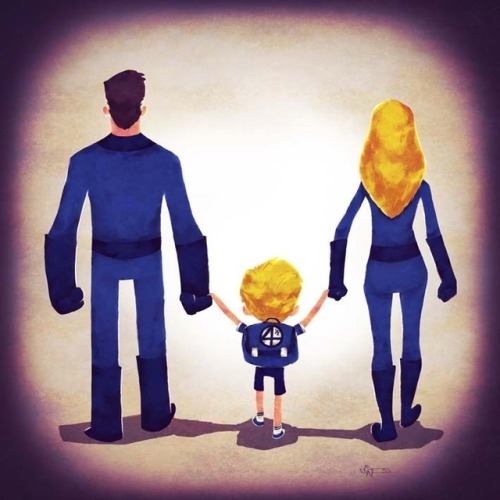 league-of-extraordinarycomics: Superhero Family Created by Andry Rajoelina 