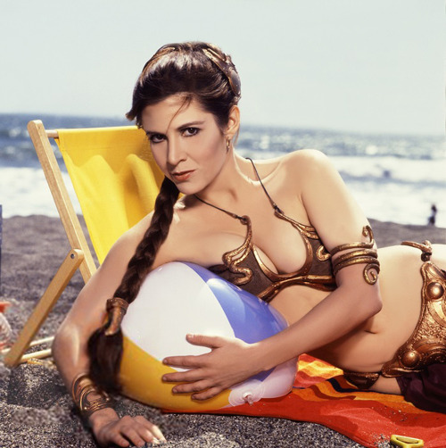 (via 10 photos of Carrie Fisher promoting porn pictures