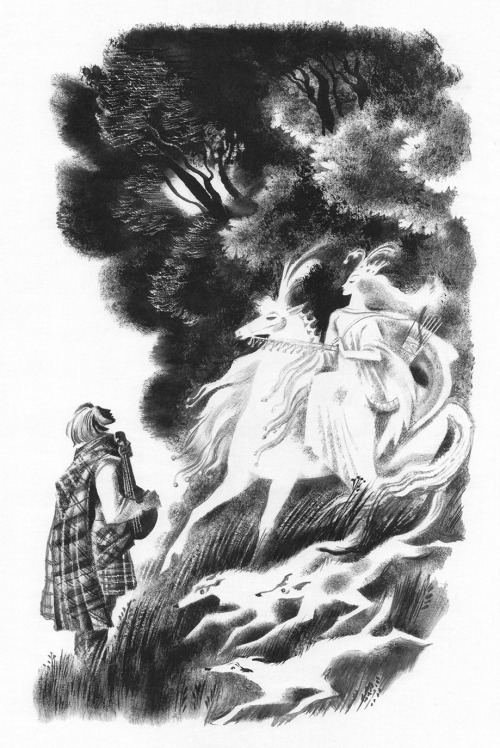 rovinacai: Nika Goltz. Illustrations for Scottish Folk Tales and Legends.