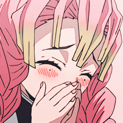 reiss:  ♡ — 400x400 mitsuri kanroji (kimetsu no yaiba) icons  ♡ — please 