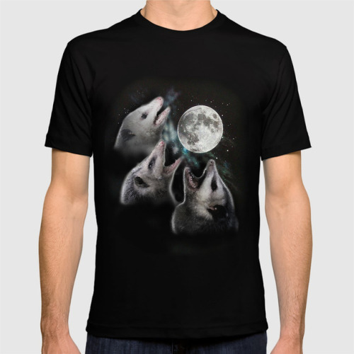 opossummypossum:Three Opossum Moon Shirt