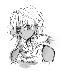 millieyre:  Quick Marik sketch before I go