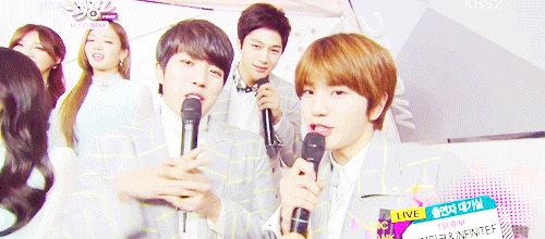 oh-sehun-please:  poor myungsoo is so embarrassed doing aegyo 
