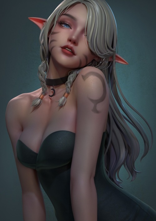 artstation-select:  Ting Xue • “Nix”QQ学习交流打卡群：274446631artstation