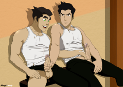 gaytoonsexp:  gaygamesandtoons:  Mako (All images acquired from rule 34) Kik: gaygamesandtoons  Love mako also ;)