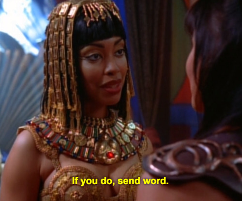 geekygothgirl:t-high-la420:start ur day off right with hearty bowl of gina torres as cleopatra letti