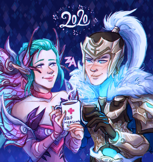 zeearts: last minute subbing in for the @dovesandsparrows new year icon Happy New Year again, guys! 