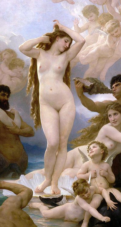 artisticinsight:The Birth of Venus (1483-85), by Sandro Botticelli (1445-1510) // The Birth of Venus