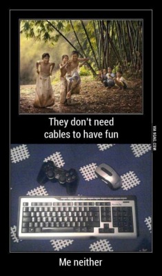 9gag:  Who needs them anyway 