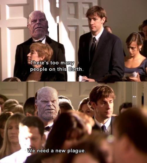 ilike2thwip: Thanos in Infinity War