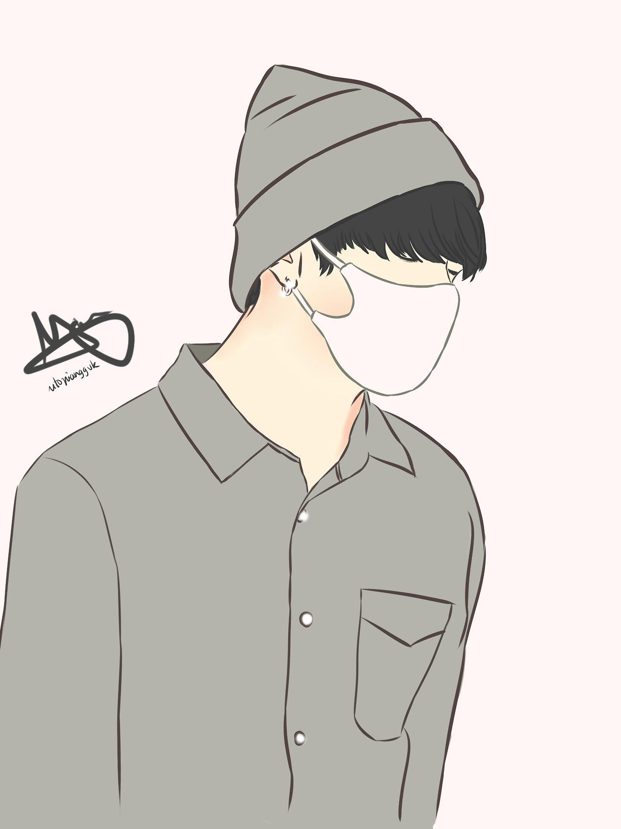 BTS: Jungkook drawing by vivienn-art on DeviantArt
