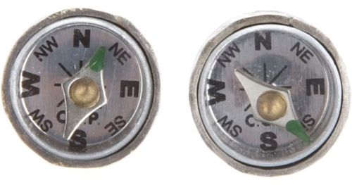 humalien:COMPASS EARRINGS THAT DON’T POINT NORTH FROM CAROL CHRISTIAN POELL