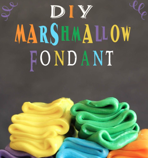 DIY 3 Ingredient Marshmallow Fondant Recipe and Tutorial from Mandy&rsquo;s Recipe Box. 4 ingredient