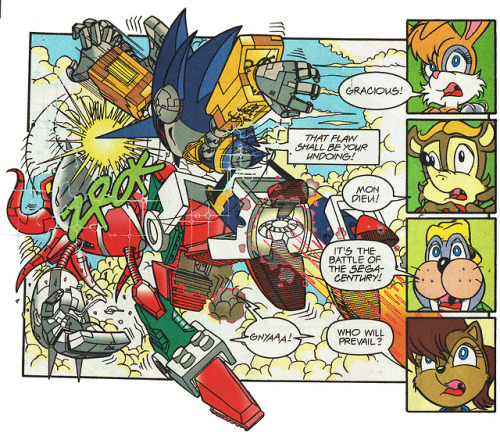 Knuckles vs Mecha Sonic by thewax70 on Newgrounds