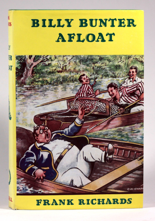 Billy Bunter Afloat by Frank Richards 21st Billy Bunter Book First Edition 1957 - a fine copy