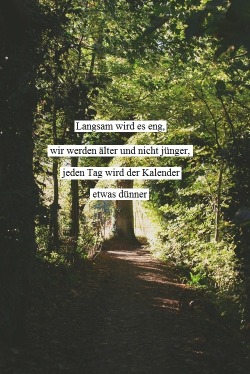 sillysadandbroken:  Drei Worte Drei Worte.