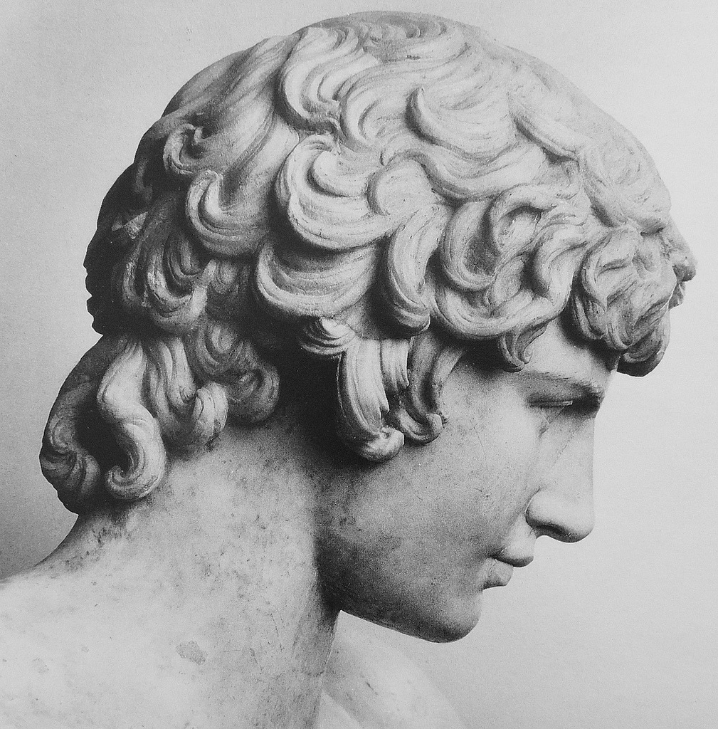 classical-beauty-of-the-past:  	Antínoo del Prado. Época de Adriano (c. 131-132)