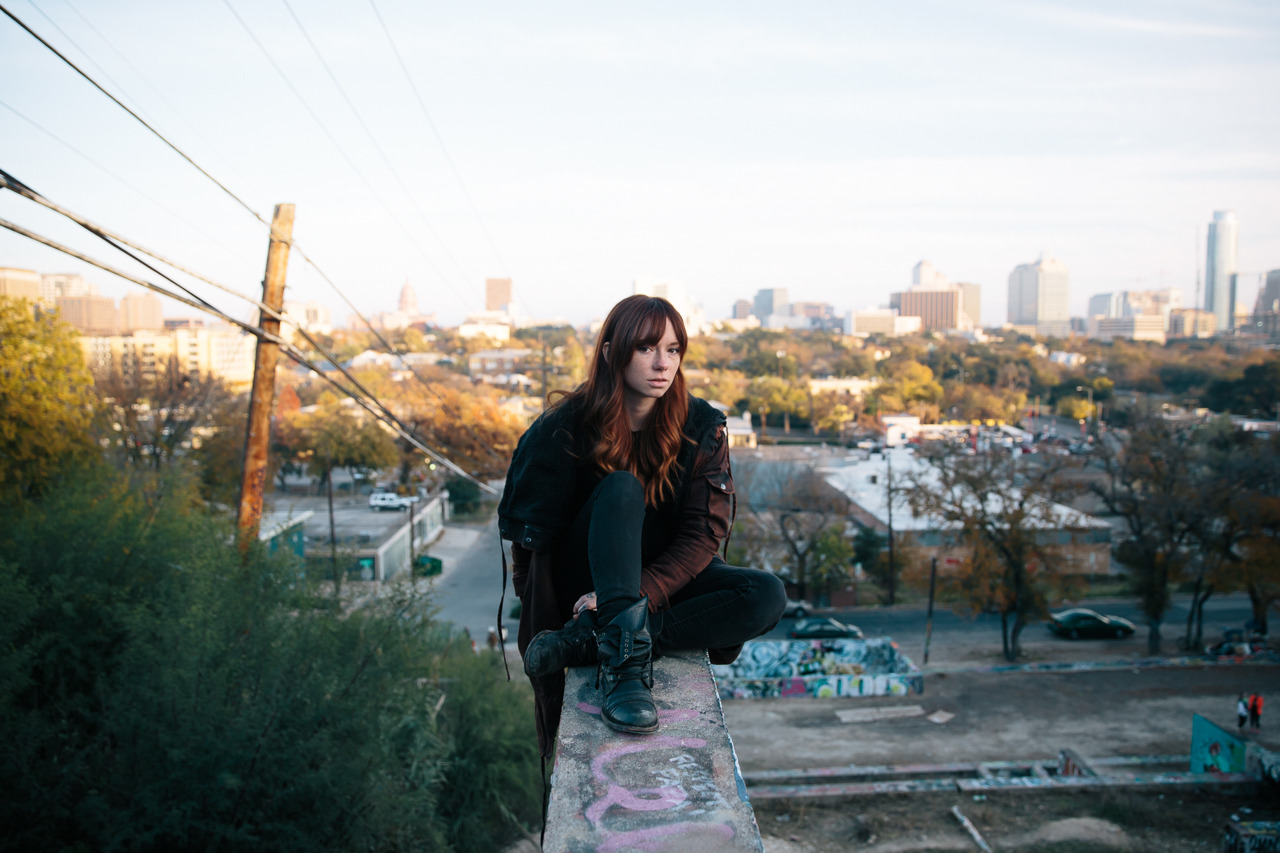 samhorine:  exploring austin w/ hattie watson 